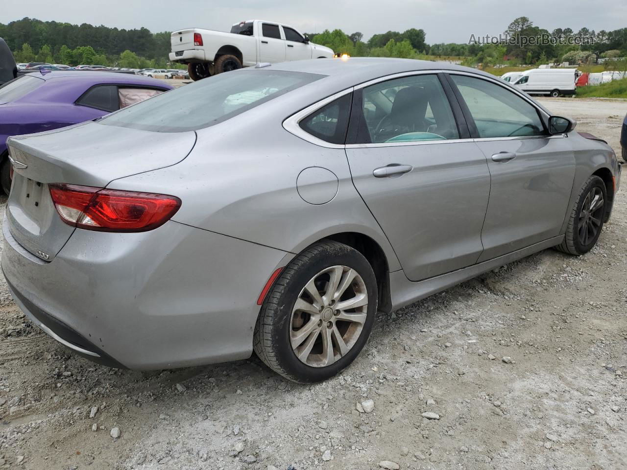 2015 Chrysler 200 Limited Двухцветный vin: 1C3CCCAB8FN591555