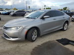 2015 Chrysler 200 Limited Silver vin: 1C3CCCAB8FN599008