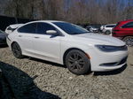 2015 Chrysler 200 Limited White vin: 1C3CCCAB8FN603462