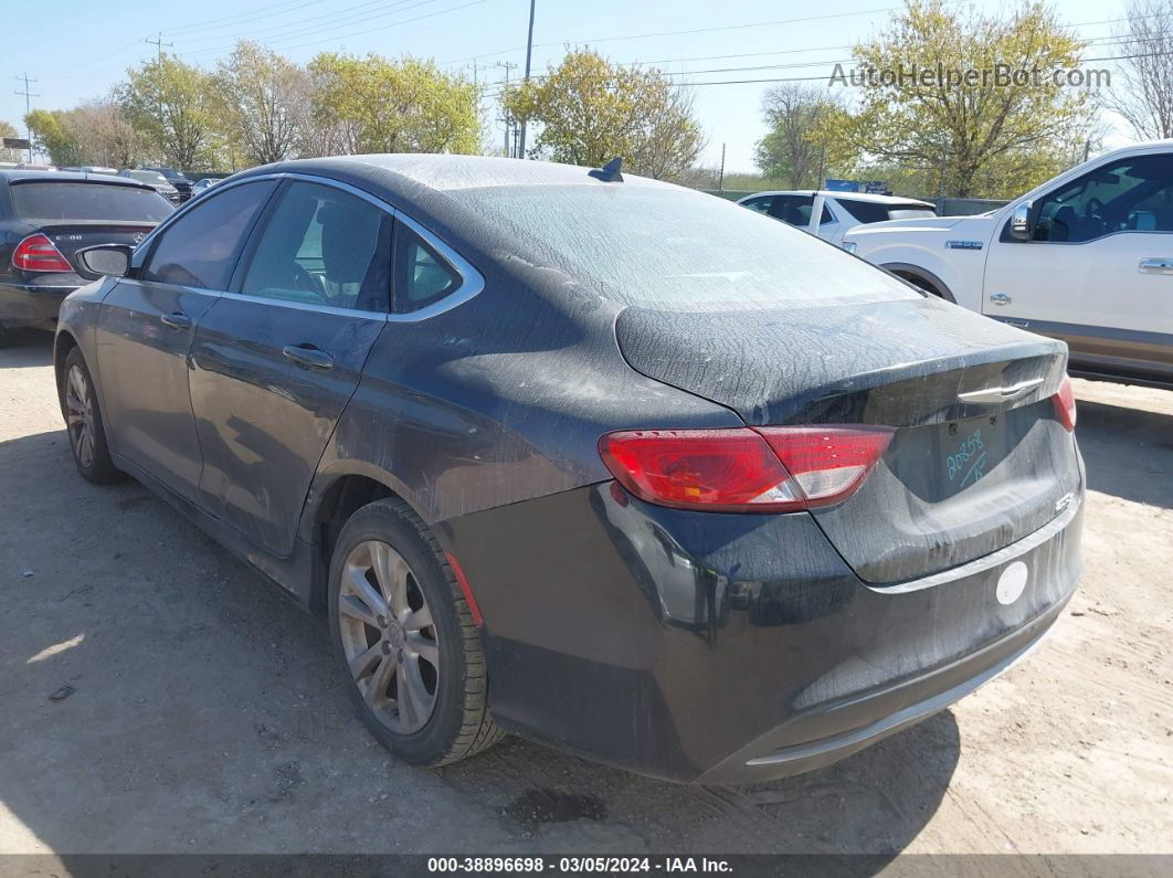 2015 Chrysler 200 Limited Серый vin: 1C3CCCAB8FN623324