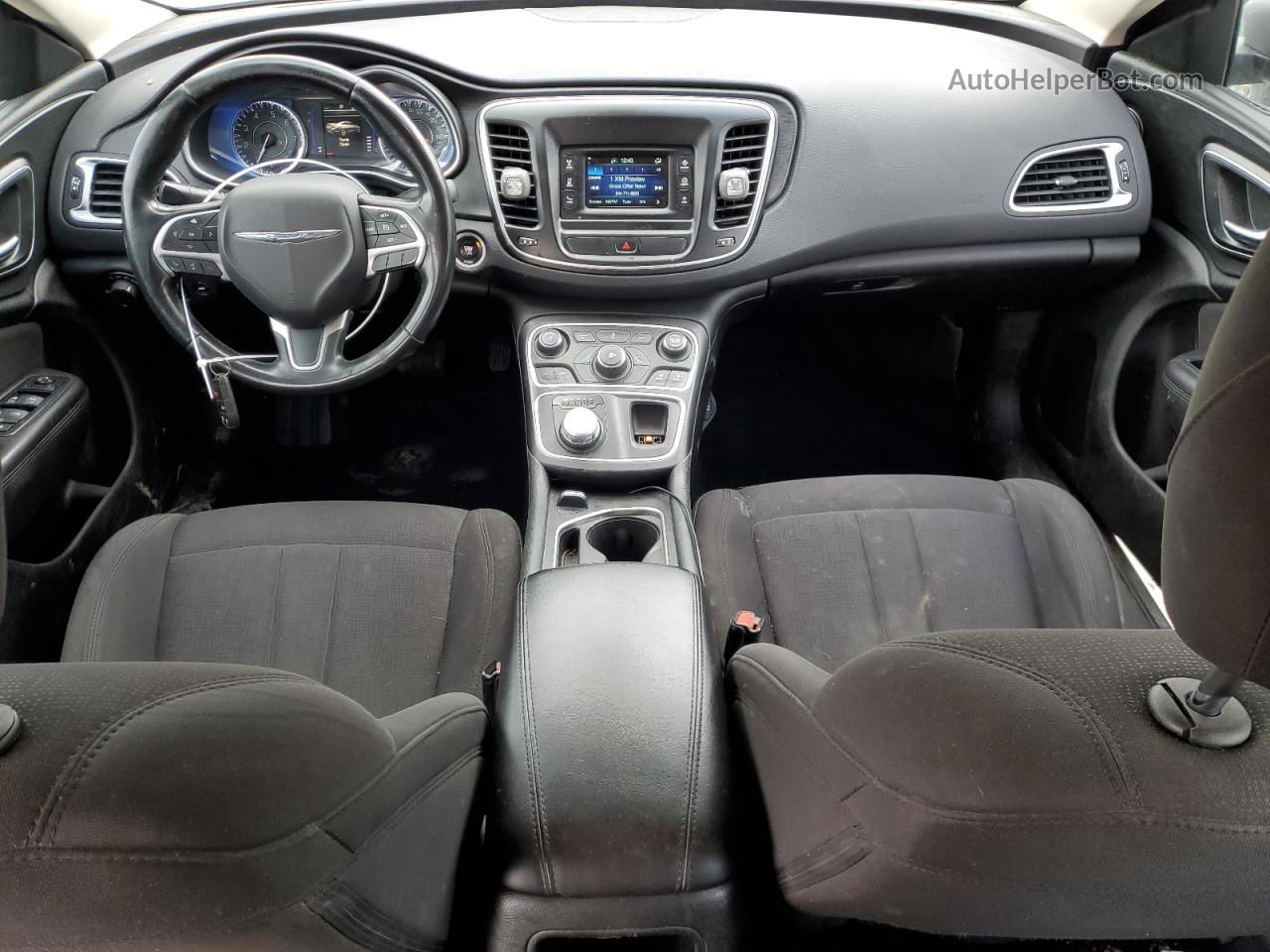 2015 Chrysler 200 Limited Серебряный vin: 1C3CCCAB8FN660518