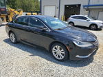 2015 Chrysler 200 Limited Black vin: 1C3CCCAB8FN685211