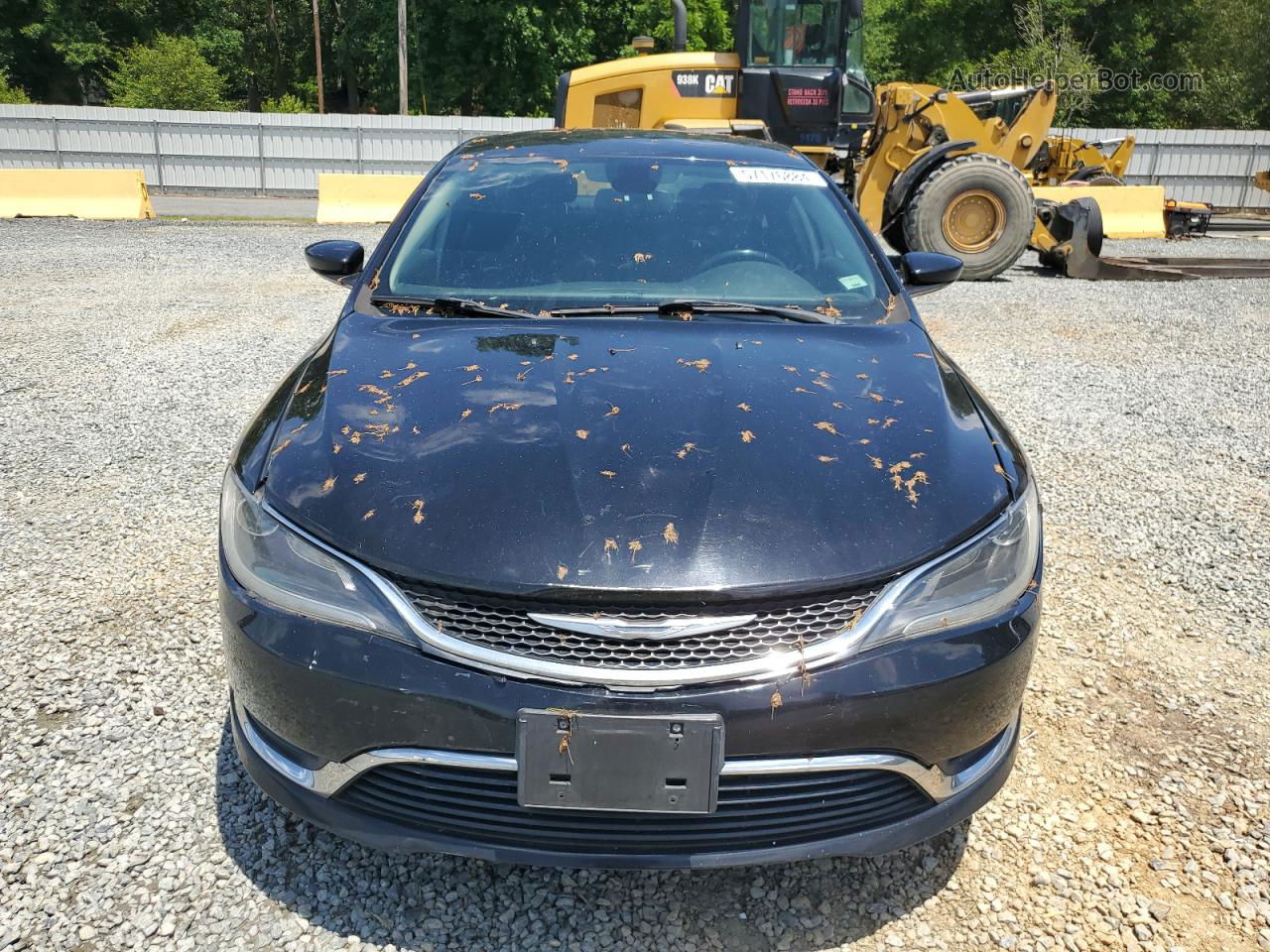 2015 Chrysler 200 Limited Black vin: 1C3CCCAB8FN685211