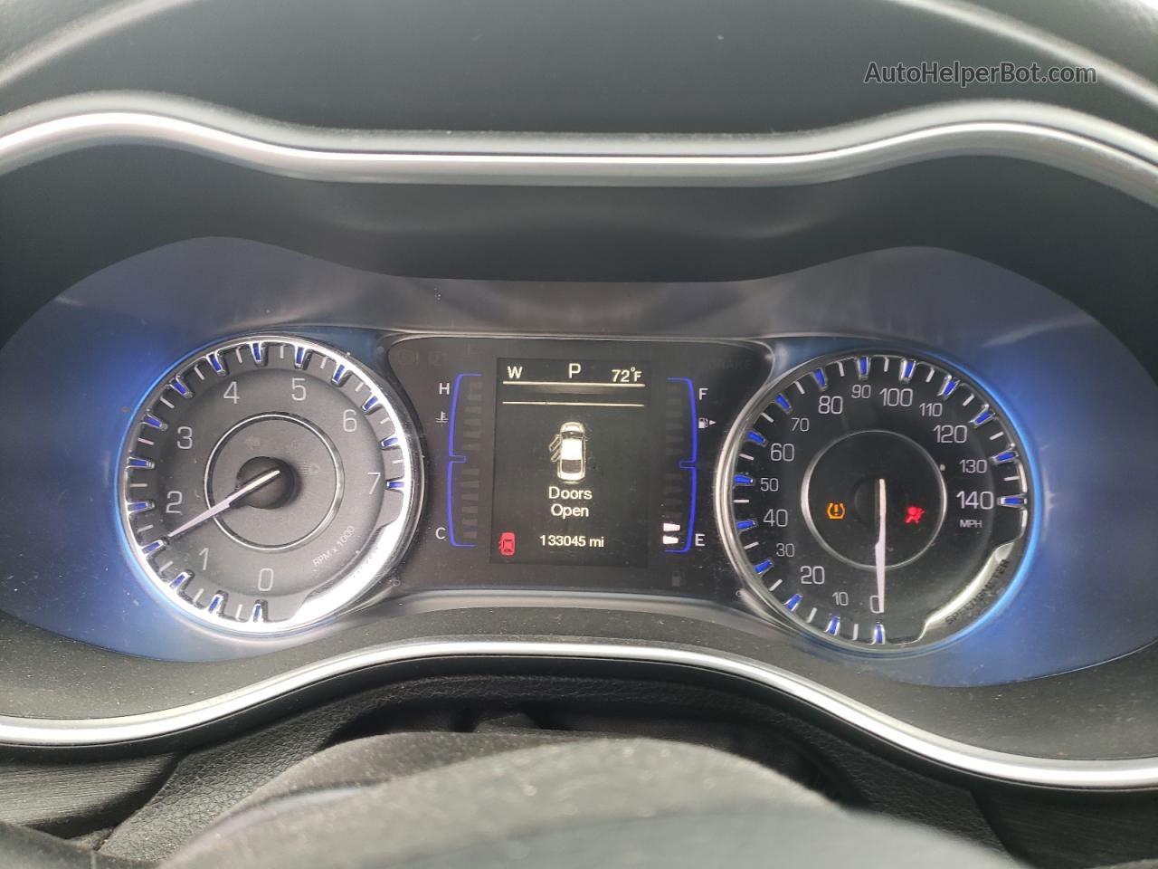 2015 Chrysler 200 Limited Серый vin: 1C3CCCAB8FN698878