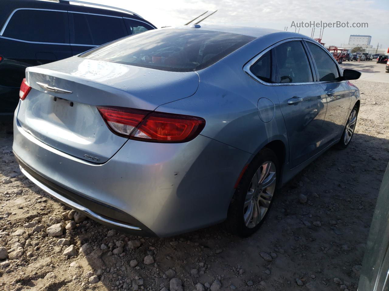 2015 Chrysler 200 Limited Blue vin: 1C3CCCAB8FN699660