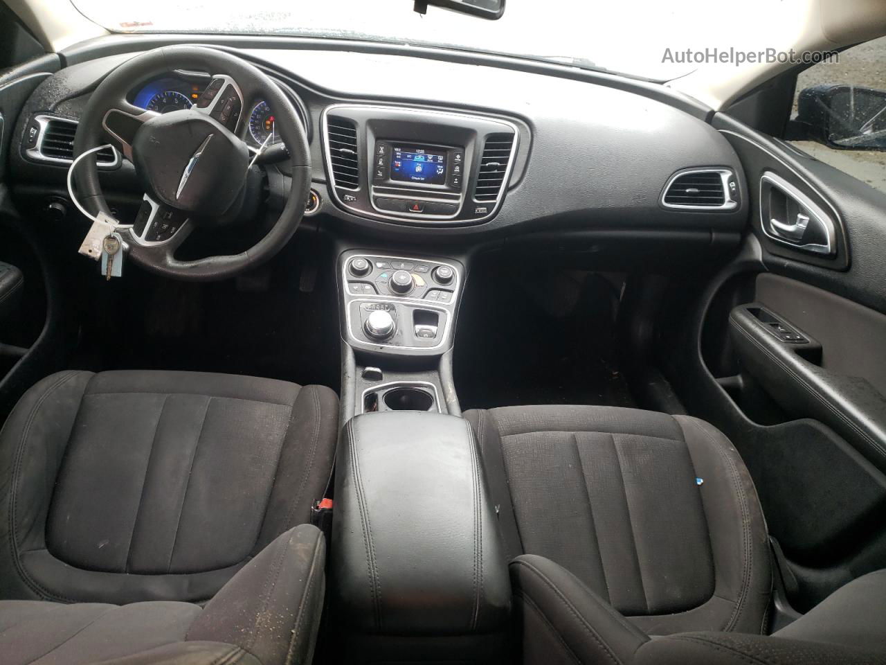 2015 Chrysler 200 Limited Синий vin: 1C3CCCAB8FN741356