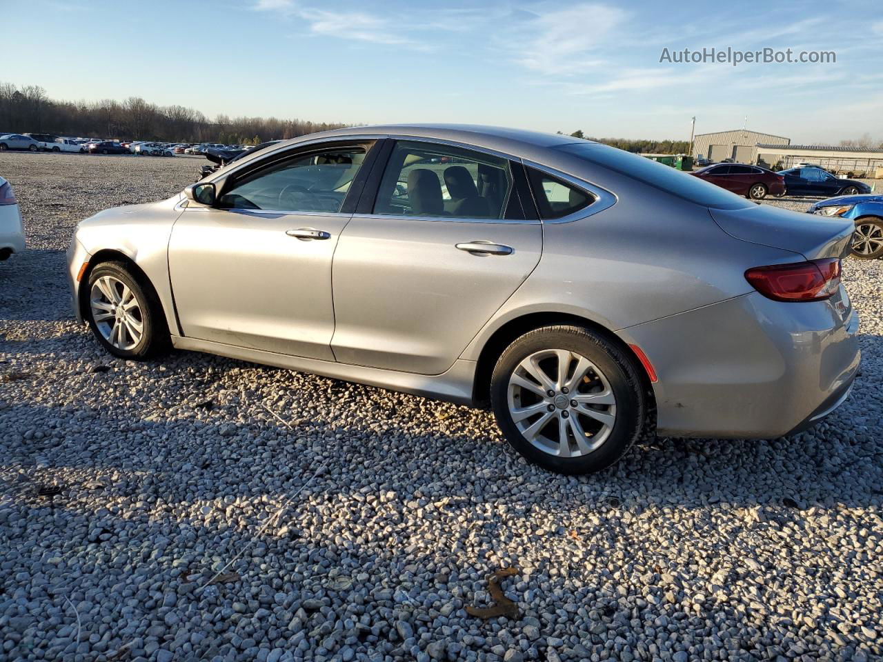 2015 Chrysler 200 Limited Silver vin: 1C3CCCAB8FN741809