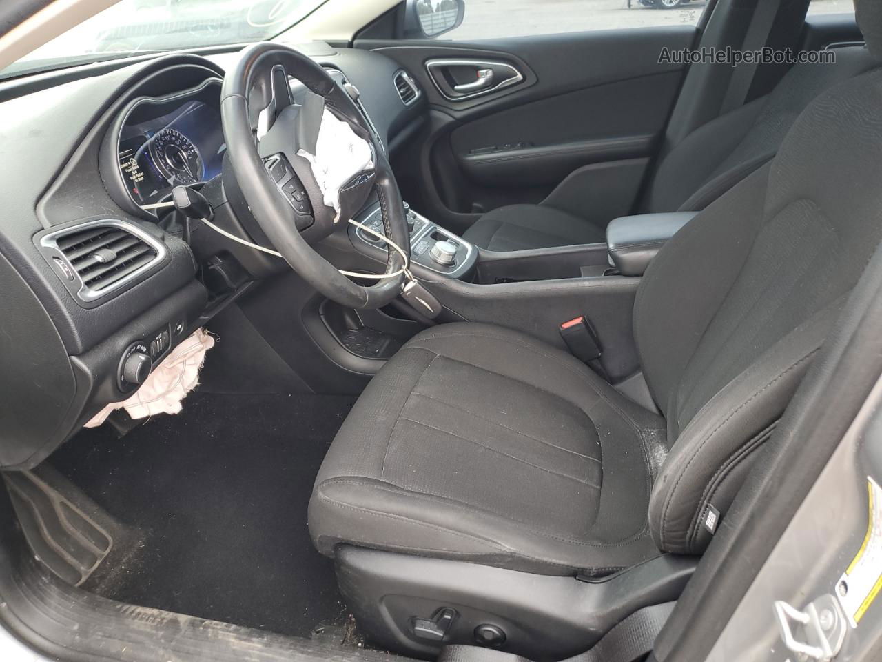 2016 Chrysler 200 Limited Серебряный vin: 1C3CCCAB8GN107806