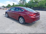 2016 Chrysler 200 Limited Red vin: 1C3CCCAB8GN115291