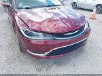 2016 Chrysler 200 Limited Red vin: 1C3CCCAB8GN115291