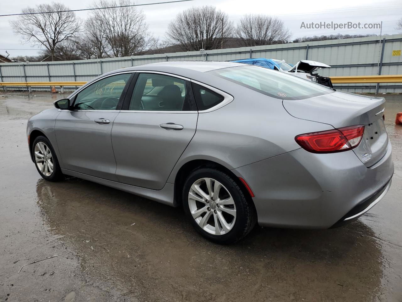 2016 Chrysler 200 Limited Серебряный vin: 1C3CCCAB8GN117221