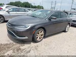 2016 Chrysler 200 Limited Gray vin: 1C3CCCAB8GN124976