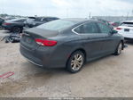 2016 Chrysler 200 Limited Gray vin: 1C3CCCAB8GN124976