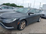 2016 Chrysler 200 Limited Gray vin: 1C3CCCAB8GN124976