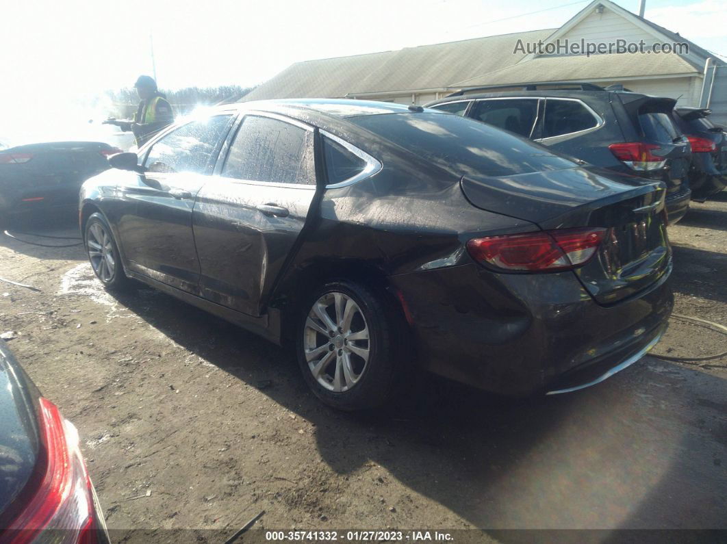 2016 Chrysler 200 Limited Серый vin: 1C3CCCAB8GN131250