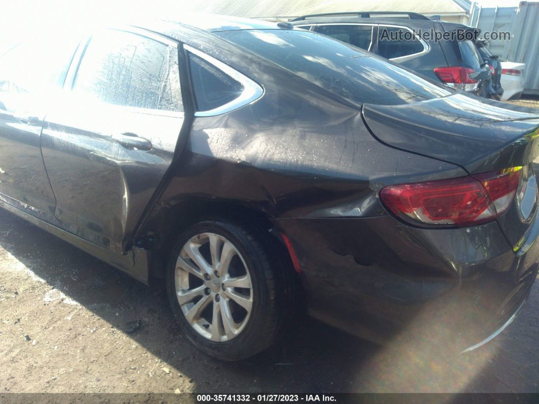 2016 Chrysler 200 Limited Gray vin: 1C3CCCAB8GN131250