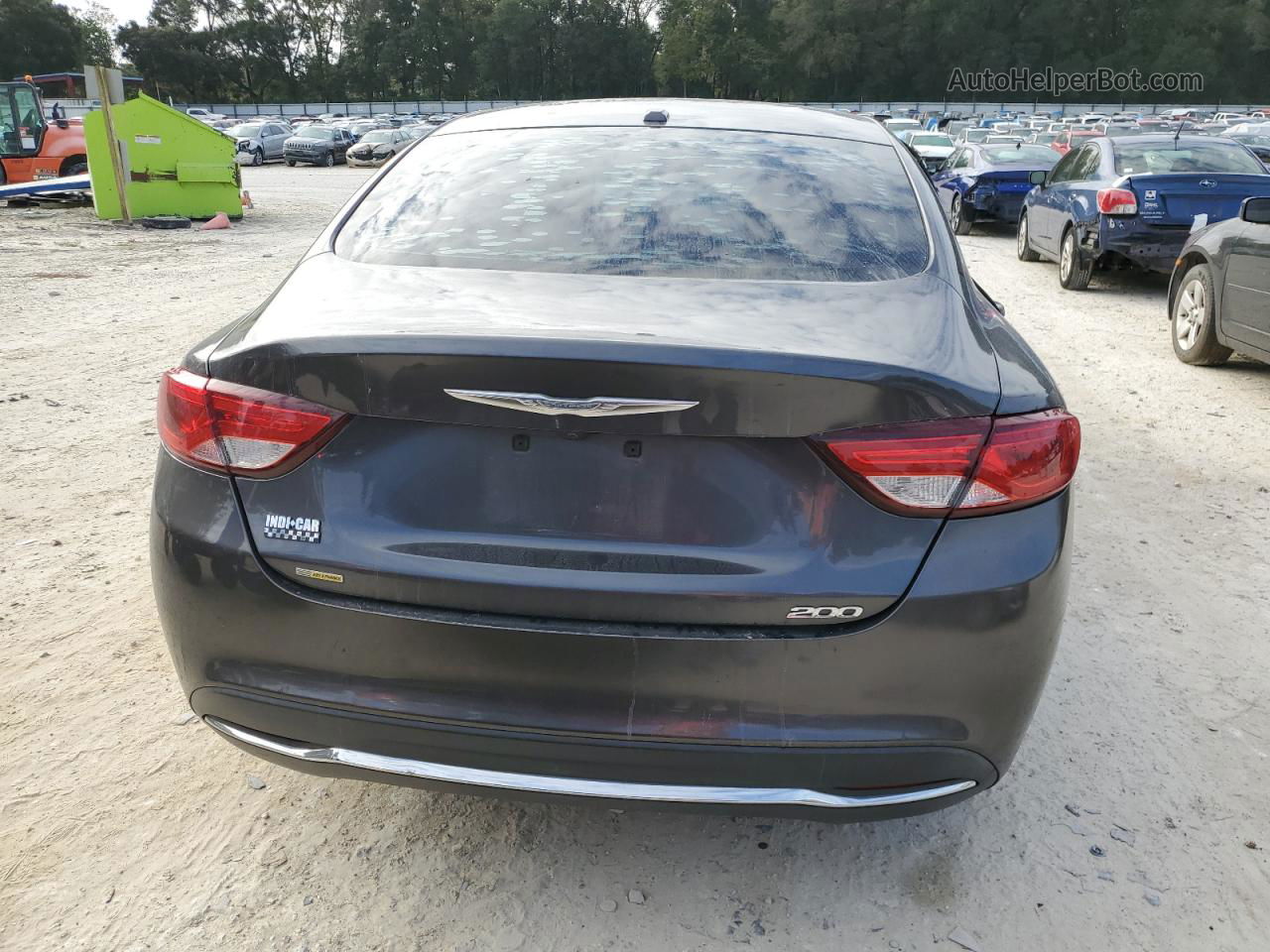 2016 Chrysler 200 Limited Серый vin: 1C3CCCAB8GN131376