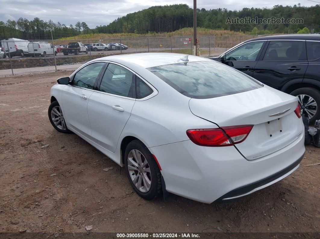 2017 Chrysler 200 Limited Platinum White vin: 1C3CCCAB8HN502683