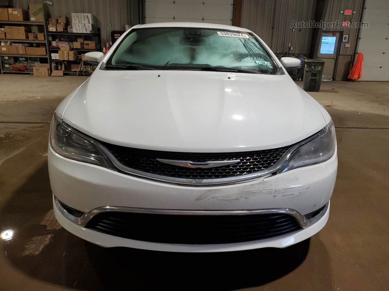 2017 Chrysler 200 Limited Белый vin: 1C3CCCAB8HN507270