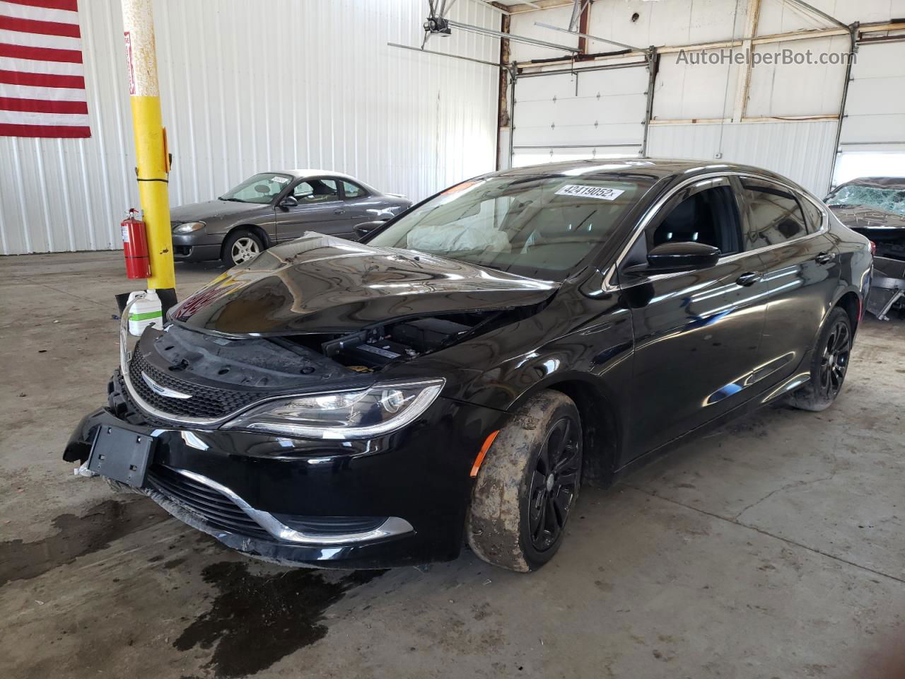 2017 Chrysler 200 Limited Черный vin: 1C3CCCAB8HN509567