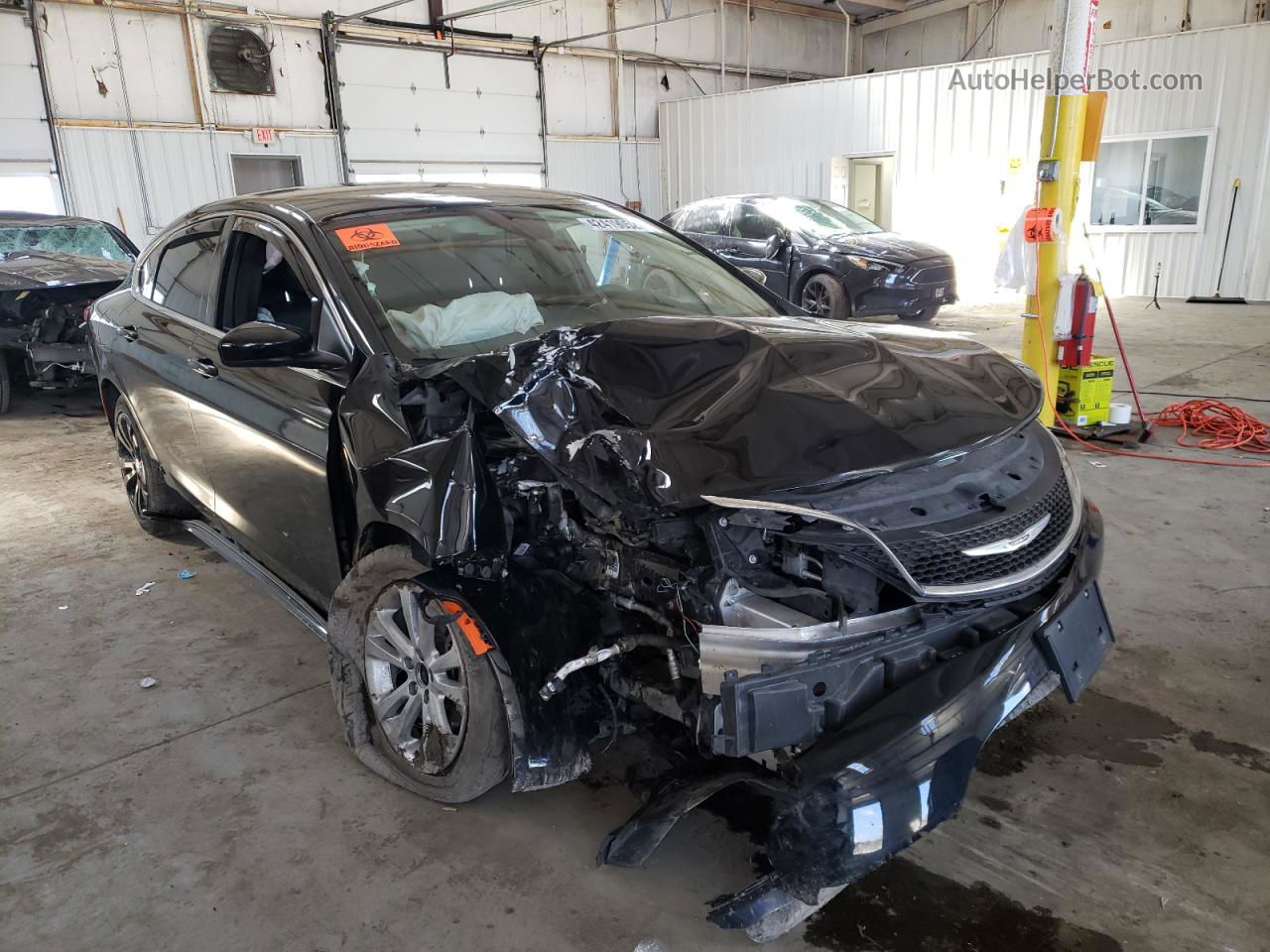 2017 Chrysler 200 Limited Черный vin: 1C3CCCAB8HN509567