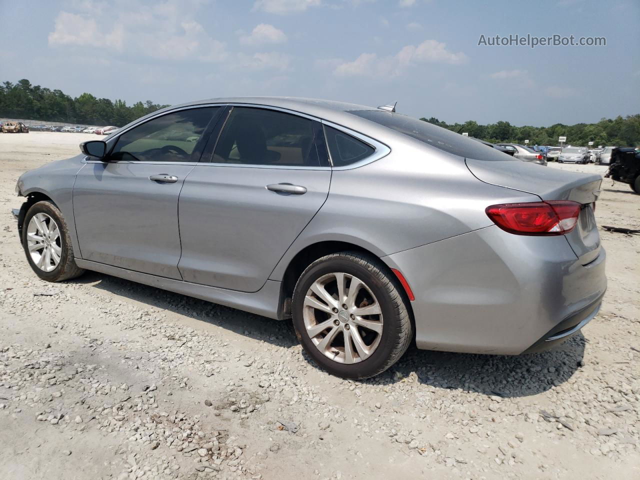 2017 Chrysler 200 Limited Silver vin: 1C3CCCAB8HN511772