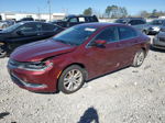 2015 Chrysler 200 Limited Burgundy vin: 1C3CCCAB9FN537987