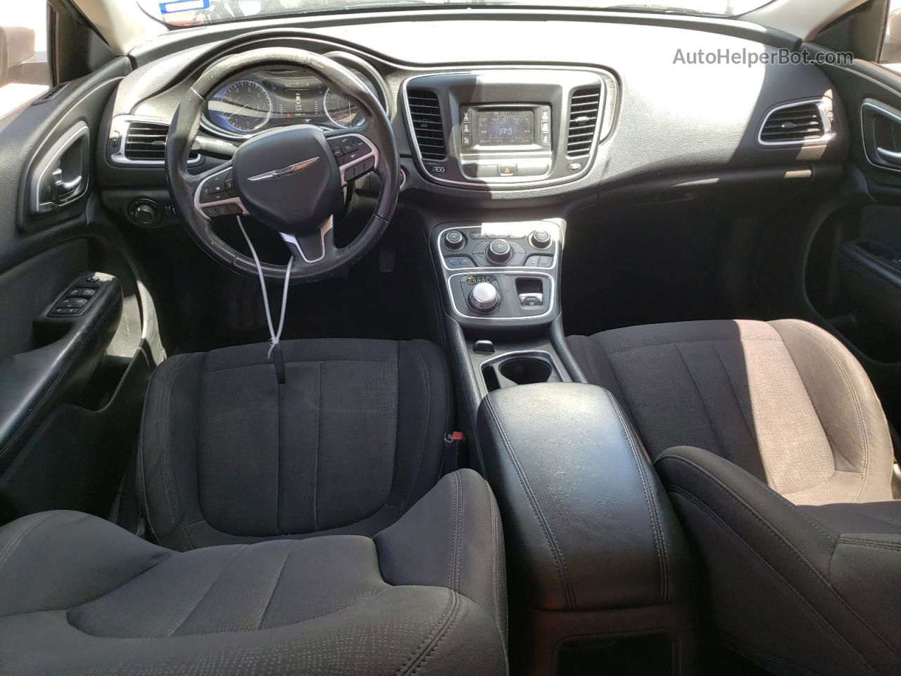 2015 Chrysler 200 Limited Серебряный vin: 1C3CCCAB9FN617273