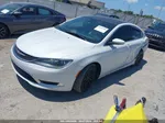 2015 Chrysler 200 Limited White vin: 1C3CCCAB9FN663315