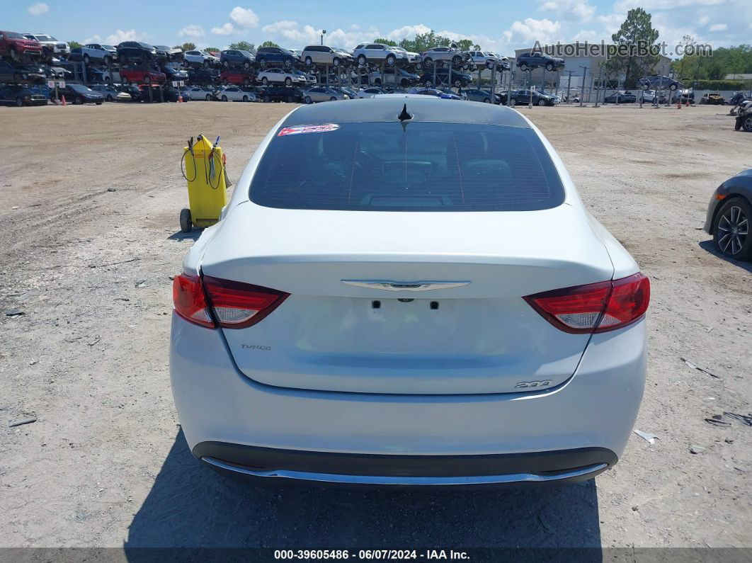 2015 Chrysler 200 Limited White vin: 1C3CCCAB9FN663315