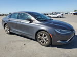 2015 Chrysler 200 Limited Gray vin: 1C3CCCAB9FN681006