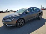 2015 Chrysler 200 Limited Gray vin: 1C3CCCAB9FN681006