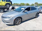 2015 Chrysler 200 Limited Silver vin: 1C3CCCAB9FN695360