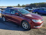 2015 Chrysler 200 Limited Red vin: 1C3CCCAB9FN699358