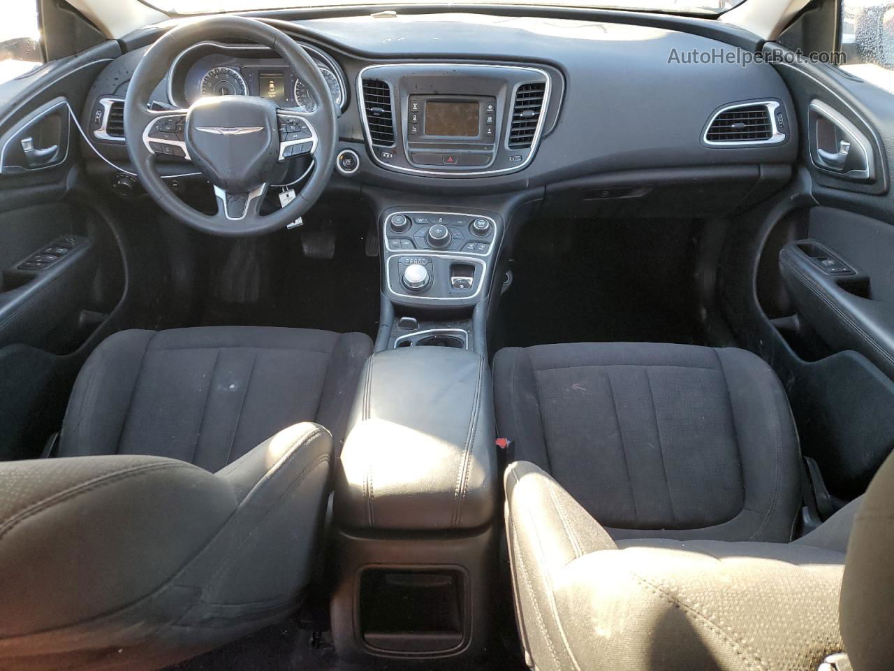 2015 Chrysler 200 Limited Красный vin: 1C3CCCAB9FN699358