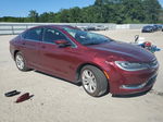 2015 Chrysler 200 Limited Maroon vin: 1C3CCCAB9FN717065