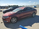 2015 Chrysler 200 Limited Maroon vin: 1C3CCCAB9FN717065