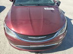 2015 Chrysler 200 Limited Maroon vin: 1C3CCCAB9FN717065