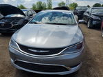 2015 Chrysler 200 Limited Silver vin: 1C3CCCAB9FN750681