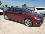 2015 Chrysler 200 Limited Red vin: 1C3CCCAB9FN753595