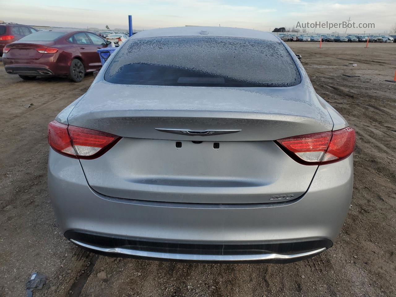 2016 Chrysler 200 Limited Gray vin: 1C3CCCAB9GN101089