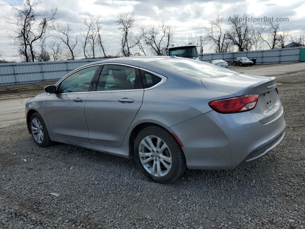 2016 Chrysler 200 Limited Silver vin: 1C3CCCAB9GN101450