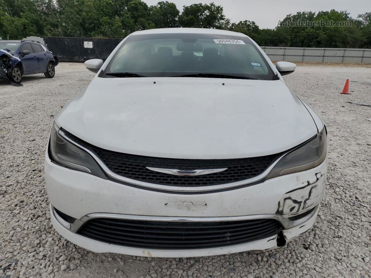 2016 Chrysler 200 Limited White vin: 1C3CCCAB9GN149241