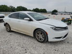 2016 Chrysler 200 Limited White vin: 1C3CCCAB9GN149241