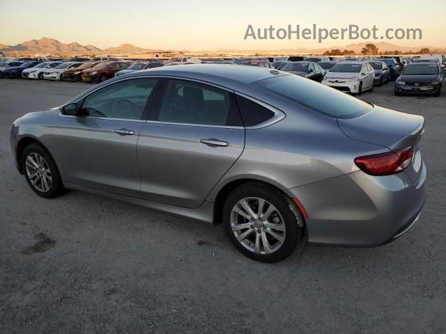 2016 Chrysler 200 Limited Silver vin: 1C3CCCAB9GN153614