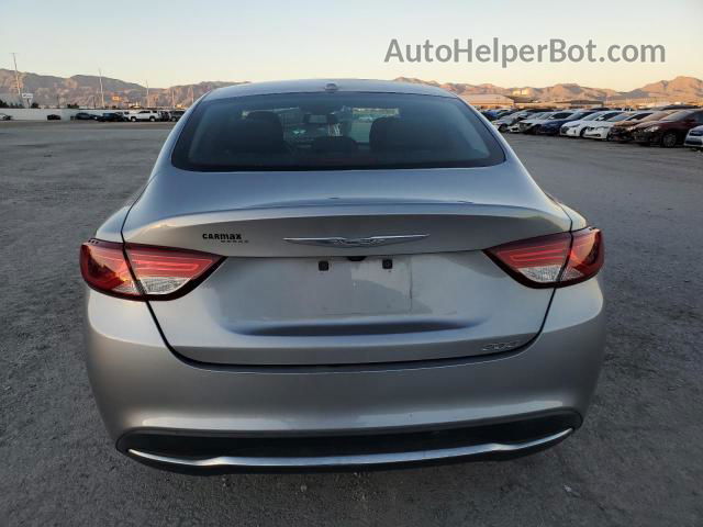 2016 Chrysler 200 Limited Silver vin: 1C3CCCAB9GN153614