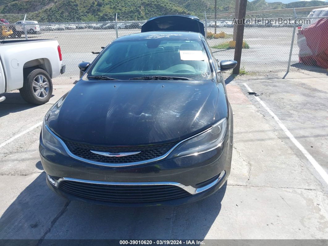 2016 Chrysler 200 Limited Black vin: 1C3CCCAB9GN167898