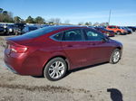 2016 Chrysler 200 Limited Burgundy vin: 1C3CCCAB9GN173751