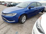 2017 Chrysler 200 Limited Синий vin: 1C3CCCAB9HN510467