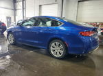 2015 Chrysler 200 Limited Blue vin: 1C3CCCABXFN532409